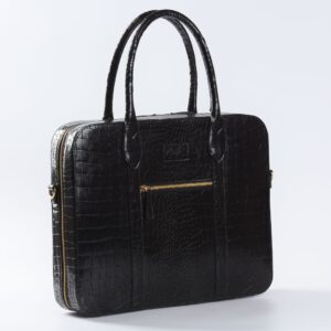 CROCO BLACK BUSINESS ANIKA