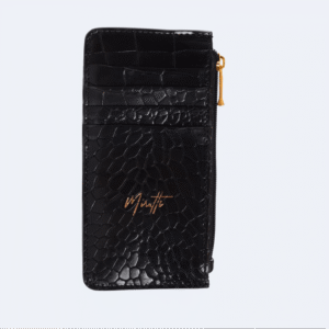 CROCO ZIPPED WALLET