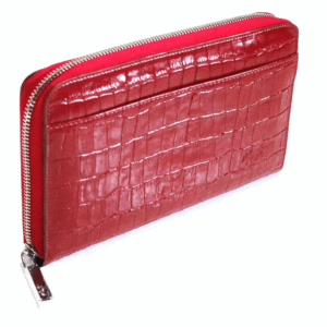 Croco Red Jawal, travel wallet